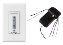 Visual Comfort & Co. Fan Collection MCRC3W - Hardwired remote WALL CONTROL ONLY. Fan reverse, speed, and downlight control.
