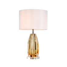 Lucas McKearn TLG3119 - Cognac Amber Finished Glass Accent Table Lamp