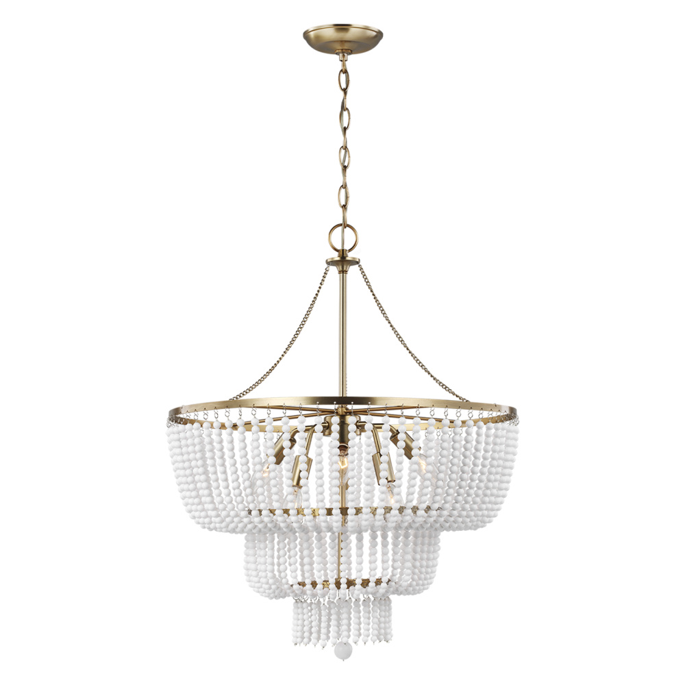 Jackie Six Light Chandelier