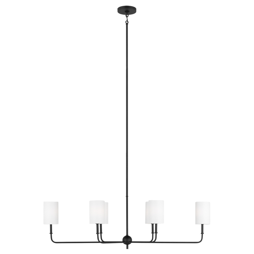 Foxdale Six Light Linear Chandelier