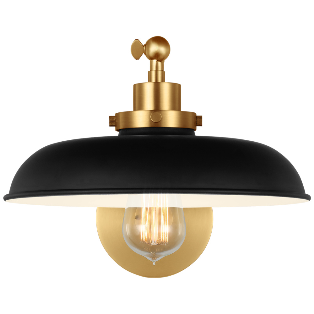 Wellfleet Single Arm Wide Task Sconce