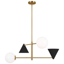 Visual Comfort & Co. Studio Collection AEC1104MBKBBS - Cosmo Large Chandelier