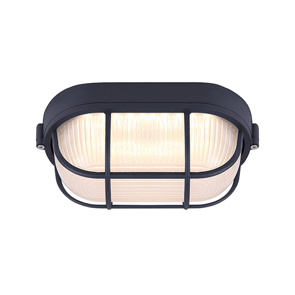 LED Outdoor Light, Frosted Glass, 12W Integrated LED, 750 Lumens, 4.5inch W x 4