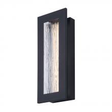 Canarm LOL603BK - Kingsly, LOL603BK, BK (Sand) Color, LED Outdoor Light, Textured Glass, 14W Integrated LED,