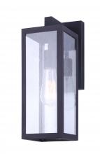 Canarm IOL456BK - Newport 1 Light Outdoor Lantern, Black Finish