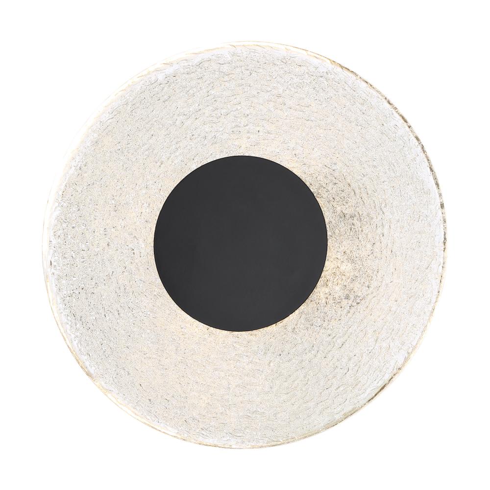 Callisto -LED Flush - with Mesh Glass - Matte Black Finish