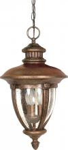 Nuvo 60/959 - Galeon - 3 Light - 20" - Hanging Lantern - w/ Clear Seed Glass