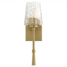 Quorum 5204-1-180 - Goodwin 1 Light Tall Wall Mount, Aged Brass