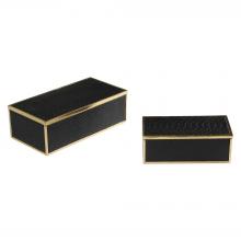 Uttermost 18838 - Uttermost Ukti Alligator Patterned Boxes S/2