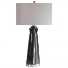 Uttermost 28207-1 - Uttermost Arlan Dark Charcoal Table Lamp