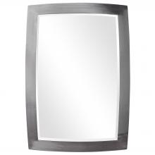Uttermost 09618 - Uttermost Haskill Brushed Nickel Mirror