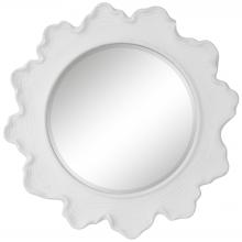 Uttermost 09797 - Uttermost Sea Coral White Round Mirror