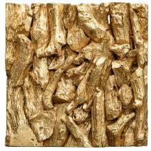 Uttermost 04327 - Uttermost Rio Gold Wood Wall Décor