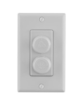 Fanimation CW60WH - Wall Control Non-Reversing - Fan Speed and Light - WH