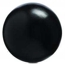 Currey 1200-0051 - Black Large Concrete Ball