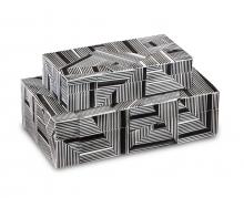 Currey 1200-0510 - Cade Black Box Set of 2