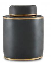 Currey 1200-0525 - Dark Green Small Tea Canister