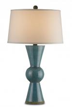 Currey 6896 - Upbeat Teal Table Lamp